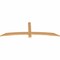 Ekena Millwork Bellingham Timber Gable Bracket, Western Red Cedar, 72"W x 24"H x 1 1/2"D x 3 1/2"F, 8/12 Pitch GBW072X24X0204BEL00SWR - alternate 4